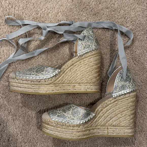 Gucci Espadrille Platforms - Size 38